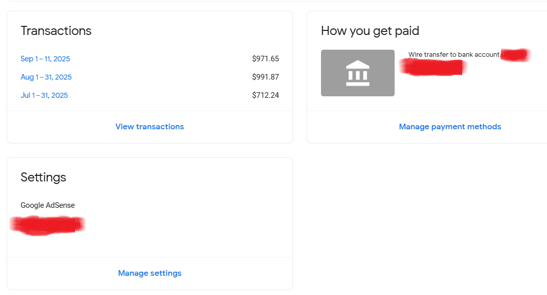 Proof of earning screenshot
